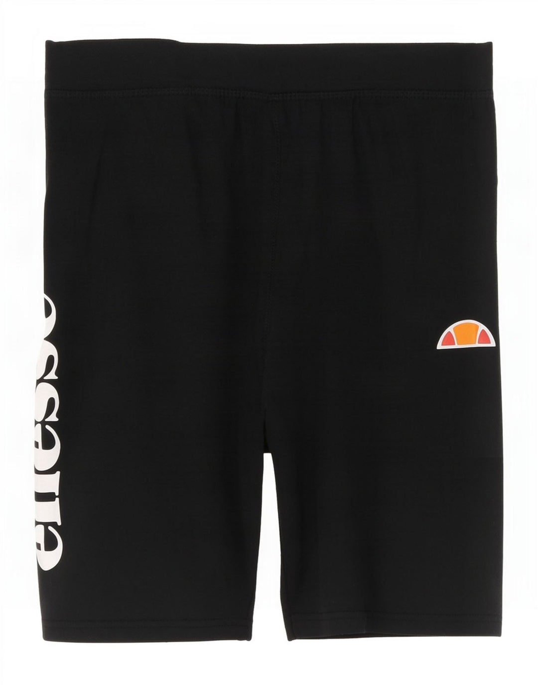 Pantaloni scurți sport grafic Ellesse pentru femei UK 12, bumbac mediu negru