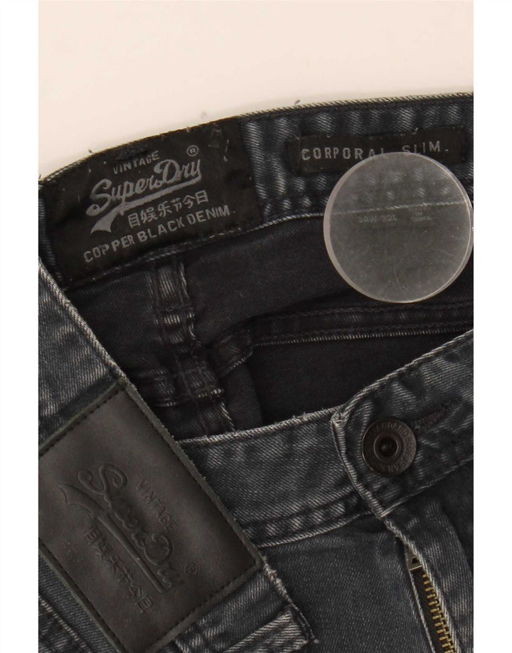 Blugi Superdry Corporal Slim pentru bărbați W34 L32 Bumbac bleumarin