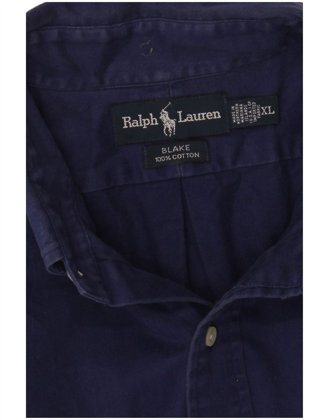 Cămașă Blake pentru bărbați Ralph Lauren, XL, bumbac bleumarin
