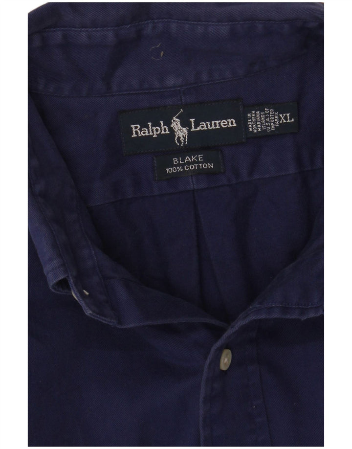 Cămașă Blake pentru bărbați Ralph Lauren, XL, bumbac bleumarin