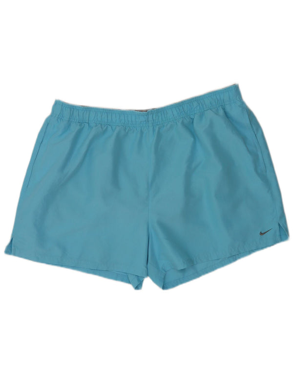 Pantaloni scurți sport Nike pentru bărbați 2XL, poliester albastru
