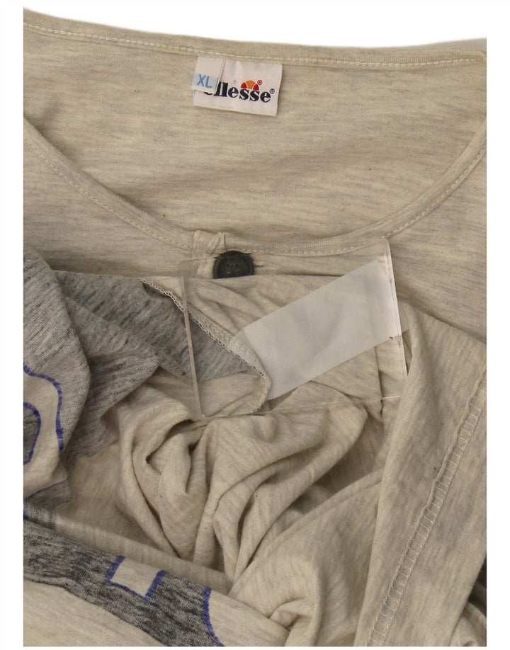 Tricou grafic pentru bărbați Ellesse Top XL Gri Colorblock