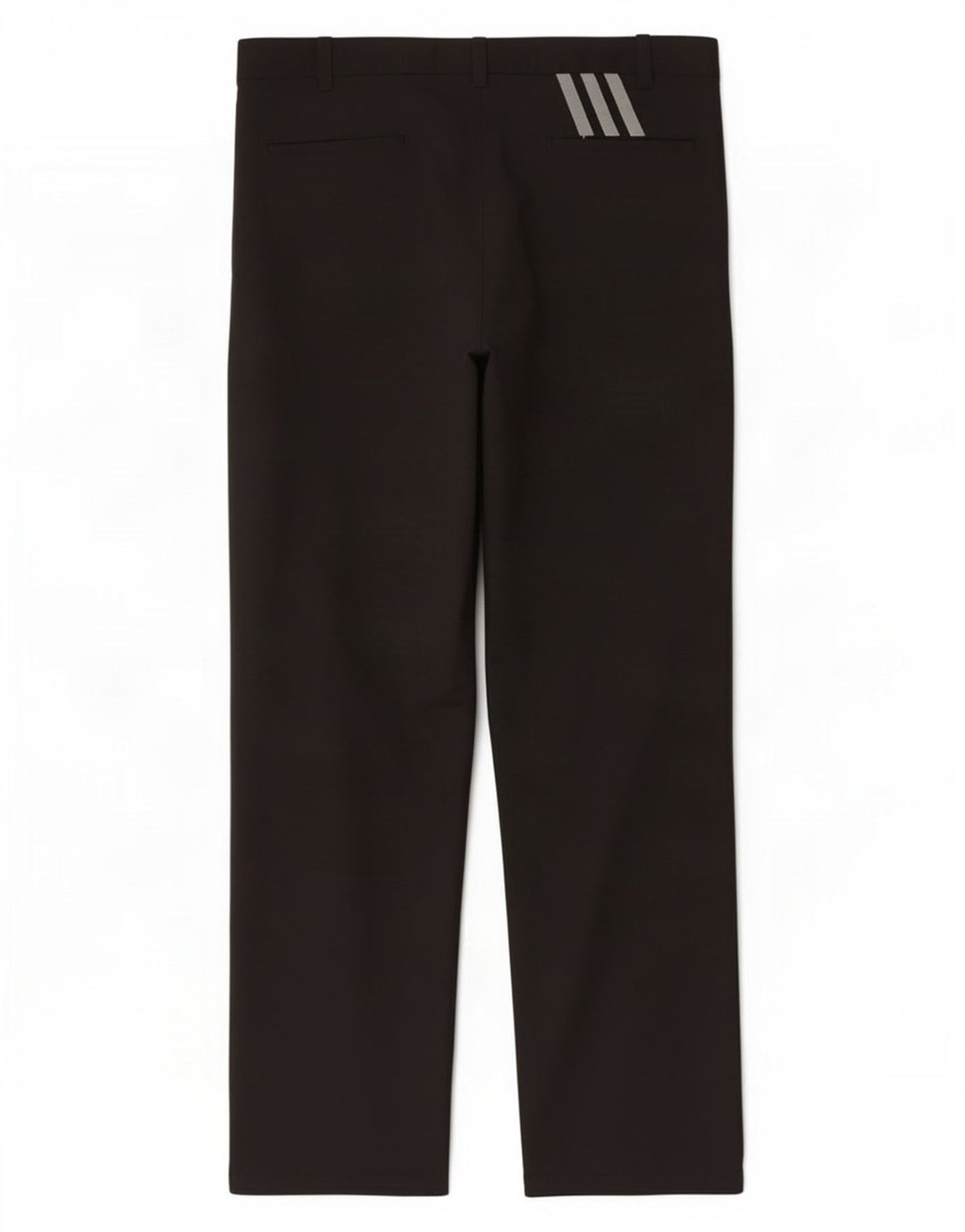 Pantaloni chino drepți pentru bărbați Adidas W38 L29 poliester negru