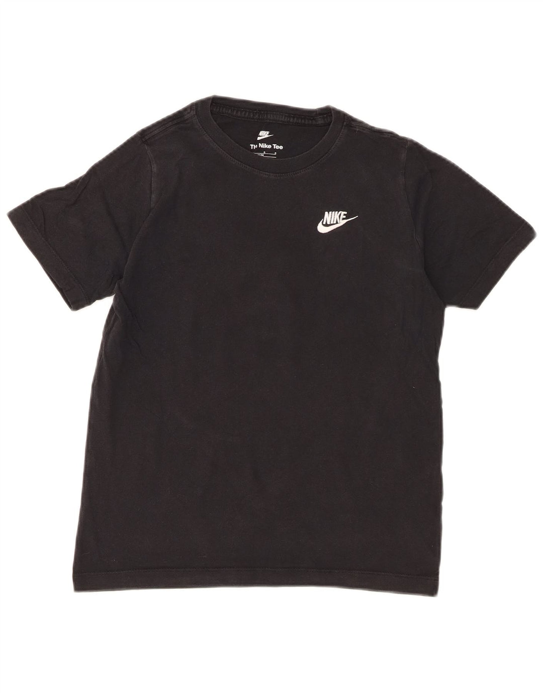 Tricou pentru băieți Nike Top 12-13 ani mare bumbac negru