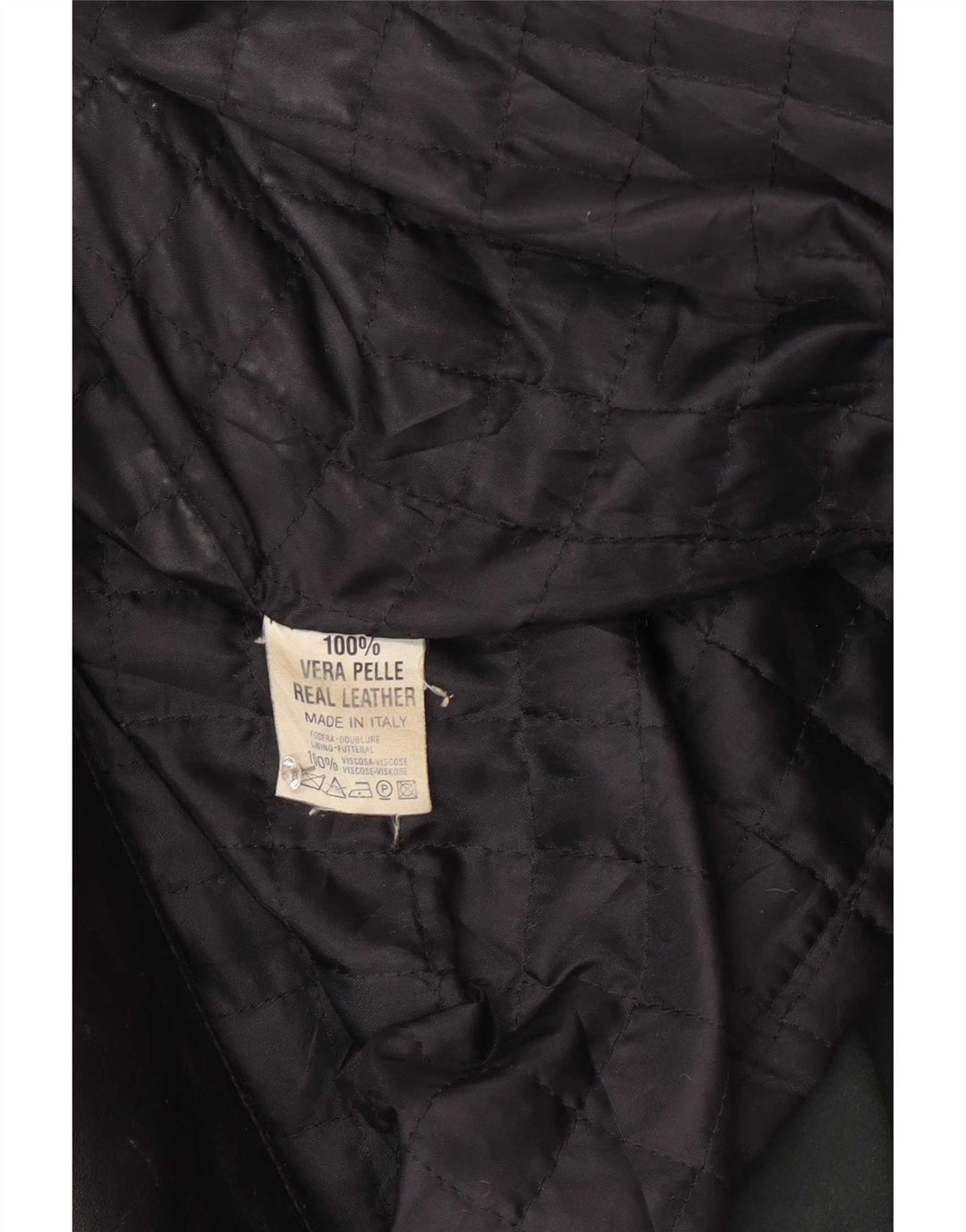 Palton supradimensionat din piele pentru femei Kiros IT 48 XL negru