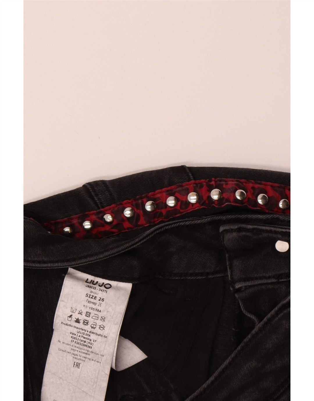 Blugi bootcut Liu Jo pentru femei W26 L31 bumbac negru