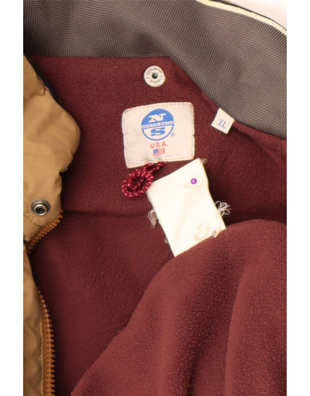 Jachetă Windbreaker pentru bărbați North Sails UK 42 XL Maro Poliamidă