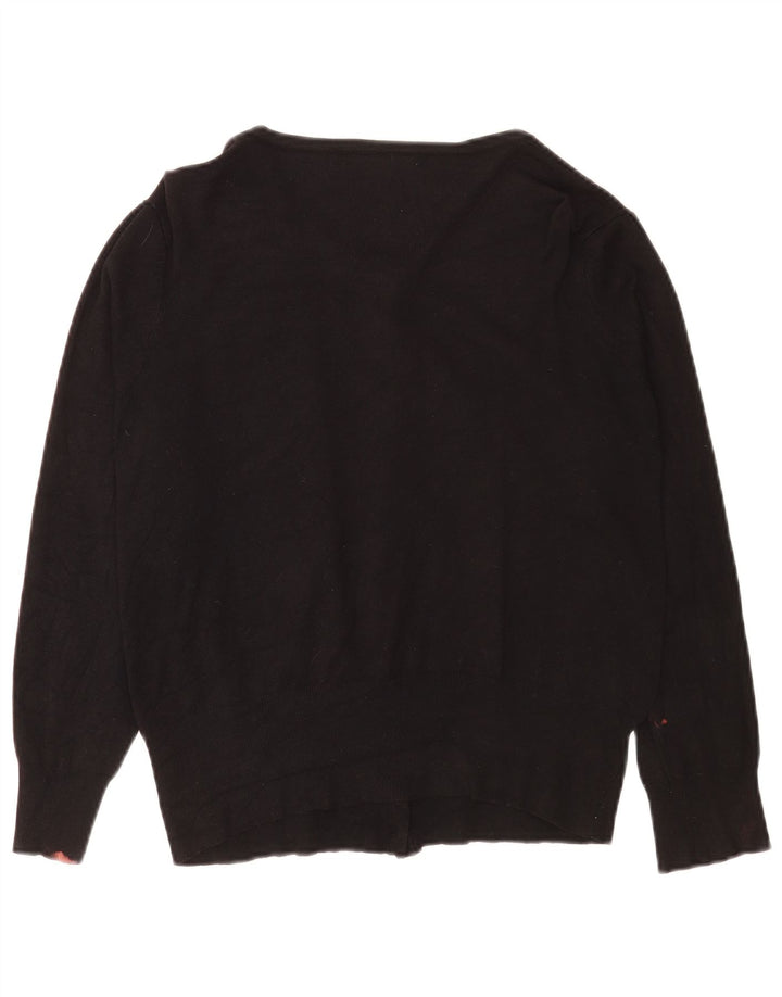 Pulover cardigan pentru femei Marks & Spencer UK 12 Medium Negru