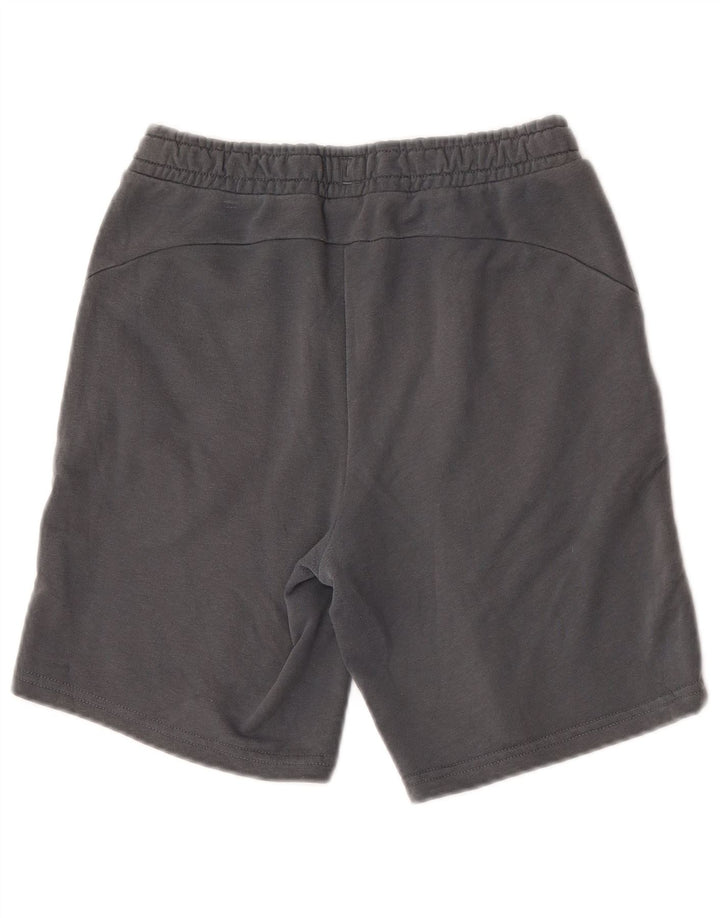 Pantaloni scurți sport grafic Puma pentru băieți 11-12 ani, gri
