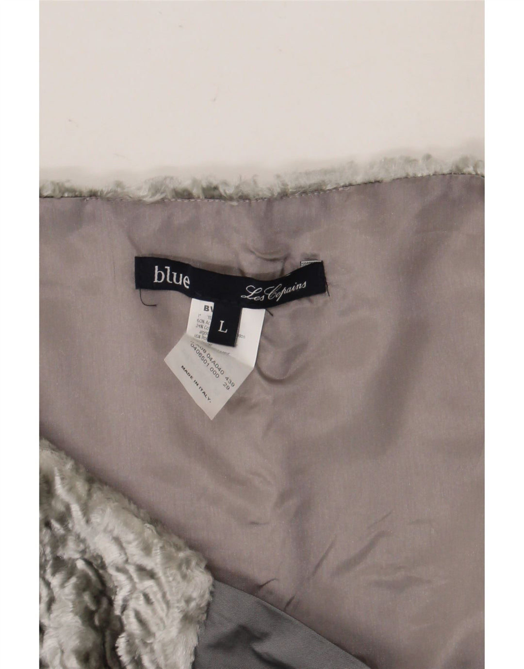 Jachetă Bolero pentru femei Les Copains UK 14 Large Gri Acetat