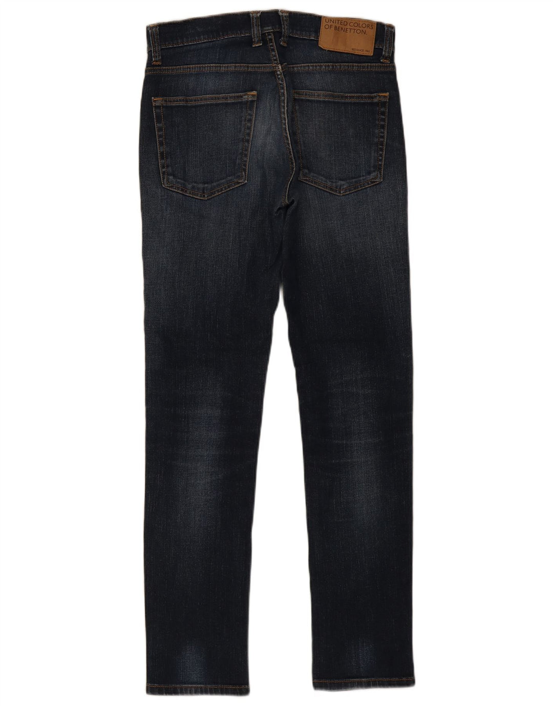 Blugi skinny pentru bărbați Benetton W30 L32 albastru