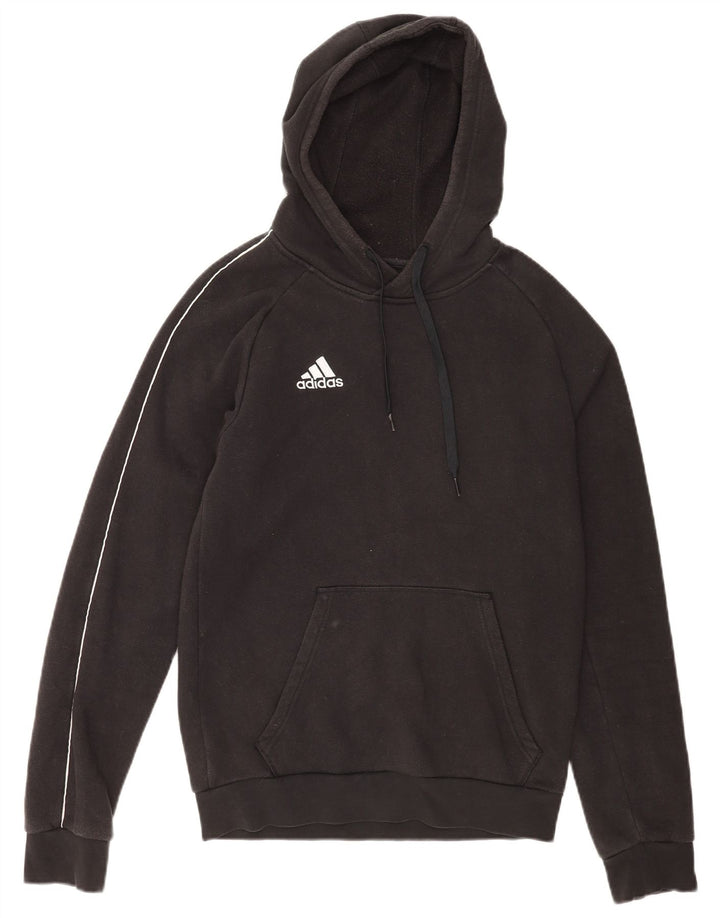 Pulover Adidas pentru bărbați, bumbac mic, negru