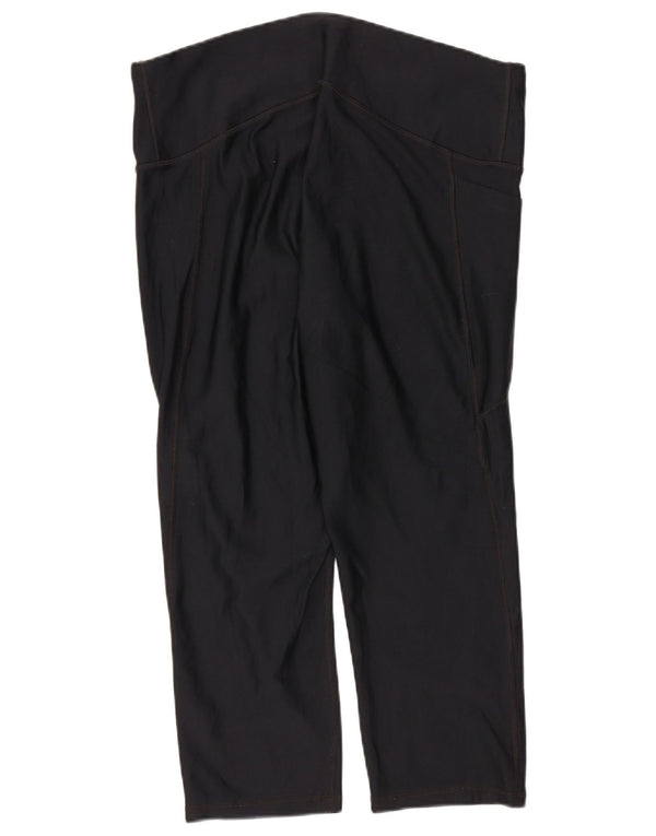 Leggings Capri Under Armour pentru femei Heat Gear UK 14 Large Black