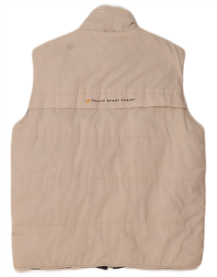 Gilet căptușit pentru bărbați Lotto UK 38 Medium Beige
