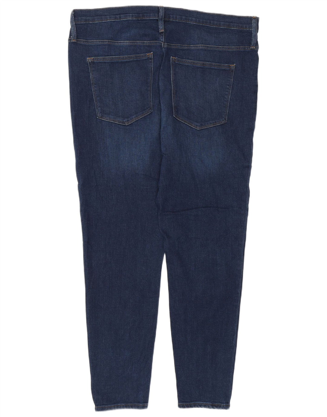 J. CREW Womens High Rise Skinny Jeans W35 L28 Navy Blue Cotton
