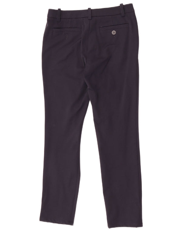 Luisa Spagnoli Pantaloni chino subțiri pentru femei IT 42 Medium W28 L28 Bleumarin