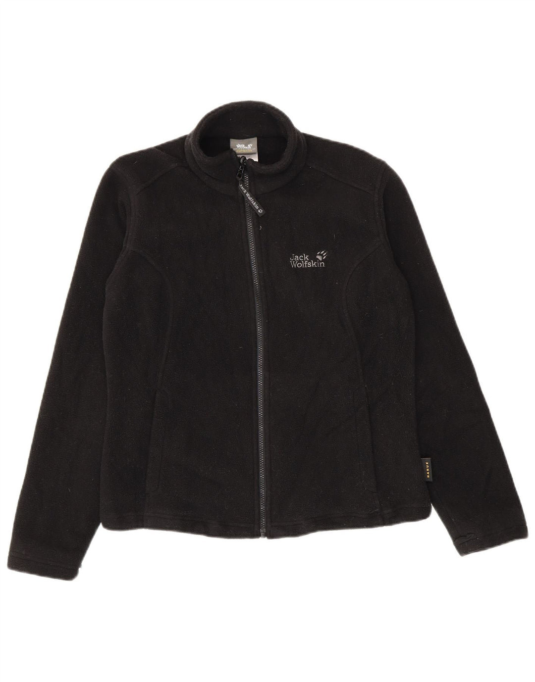 Jack Wolfskin pentru femei Liner Fleece Jacket UK 12/14 Medium Black Poliester