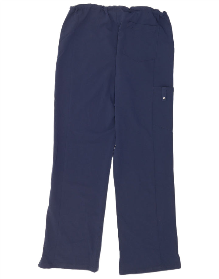 Pantaloni cargo drepti pentru femei Dickies L34 L33 Poliester bleumarin