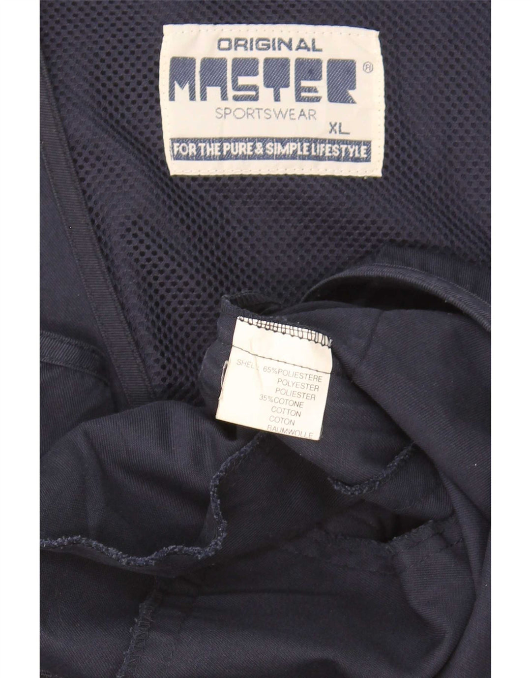Master Mens Utility Gilet UK 42 XL Bleumarin Poliester