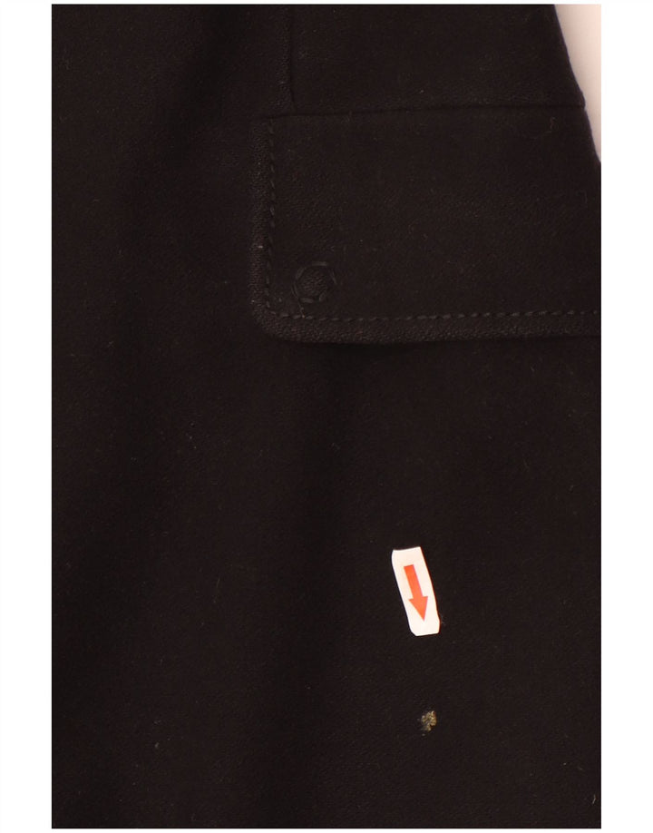 Palton pentru femei Benetton IT 46 Lână mare neagră