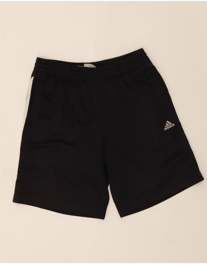 Pantaloni scurți sport pentru bărbați Adidas, poliester mediu negru
