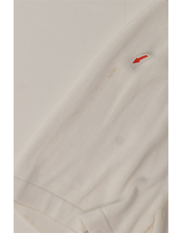 Pulover cardigan cu mânecă scurtă pentru bărbați Marks & Spencer, 2XL, alb, modal