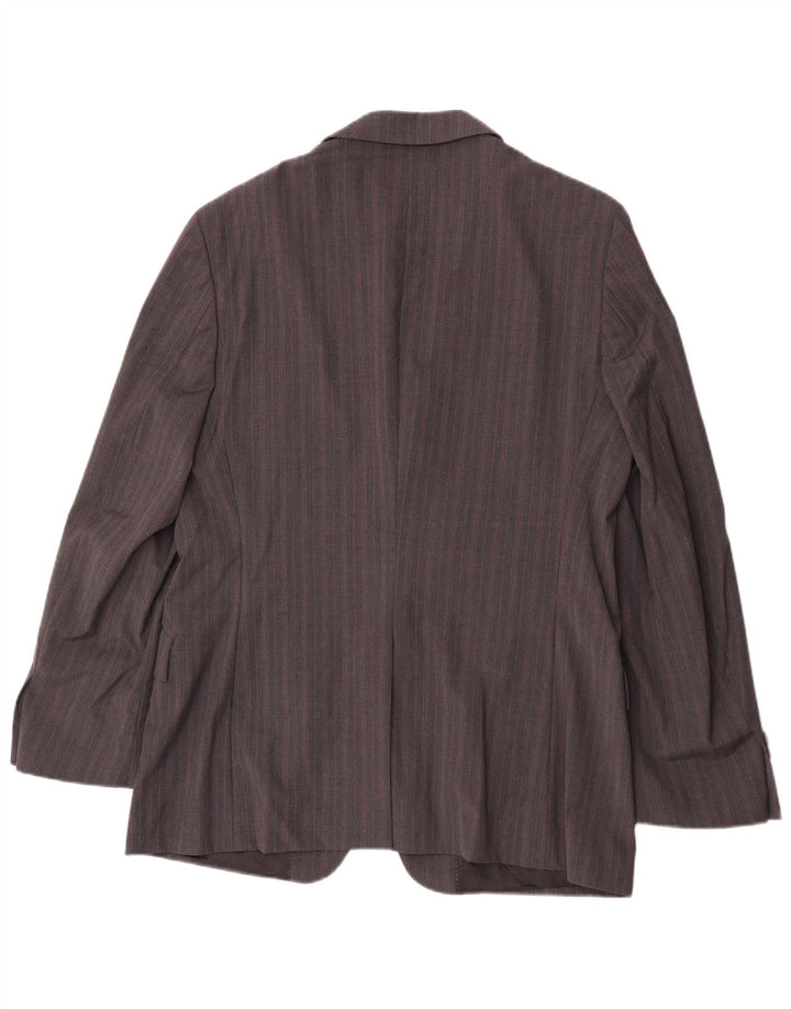 Sacou Paul Smith pentru bărbați cu 2 nasturi, UK 42 XL, cu dungi gri