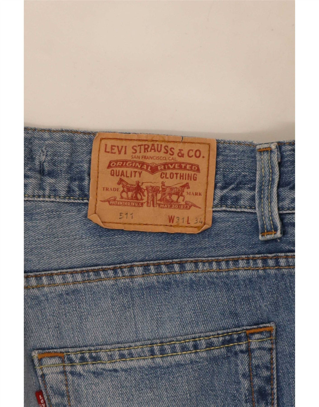 Blugi Levi's 511 Slim W31 L32 Albastru
