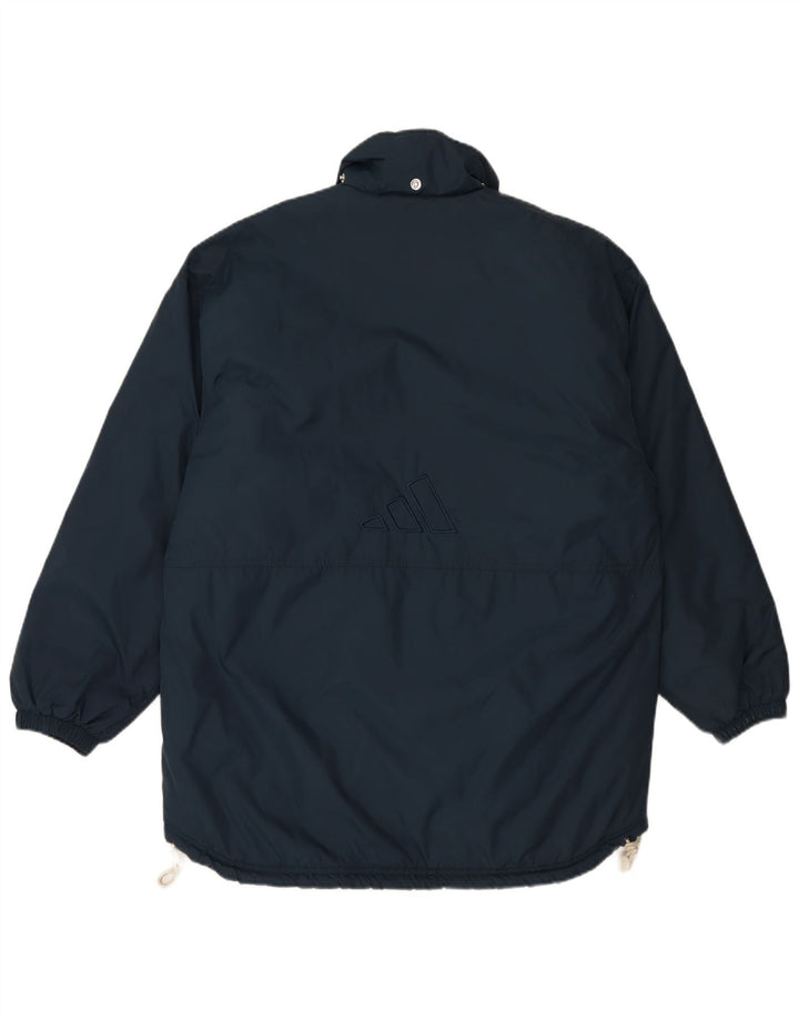 Jachetă căptușită pentru bărbați Adidas Marea Britanie 38/40 Nailon mediu bleumarin