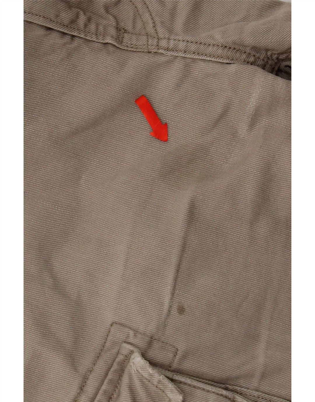 Pantaloni scurți cargo pentru bărbați Levi's W34, bumbac gri mare