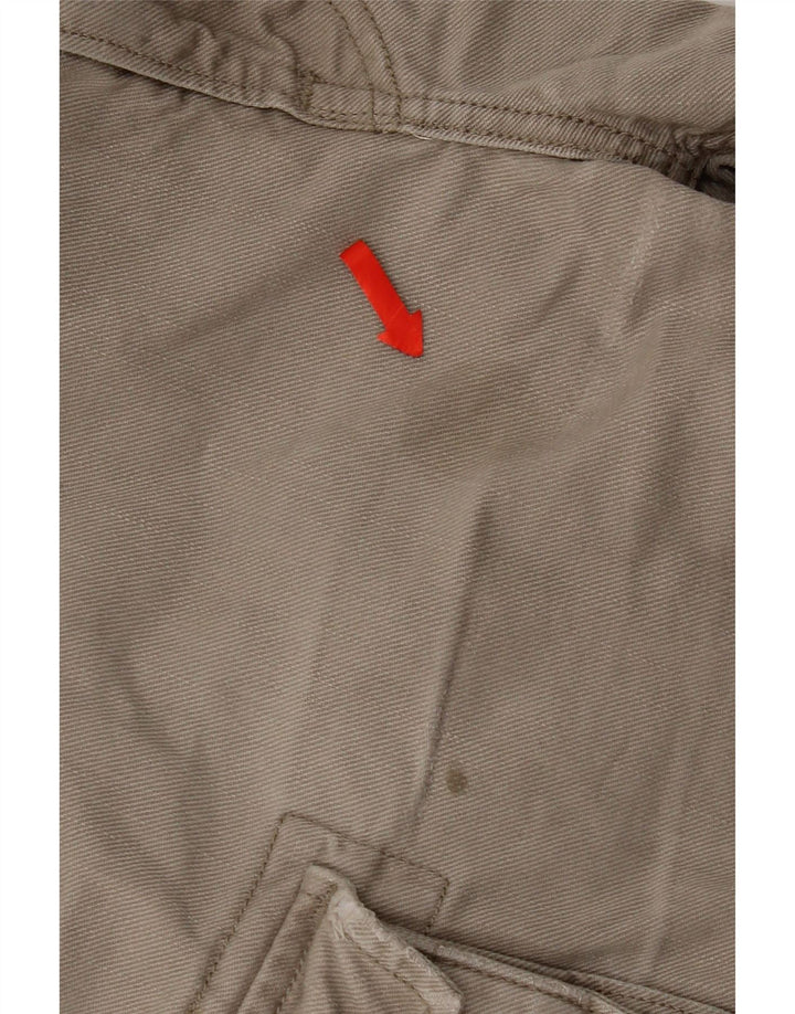 Pantaloni scurți cargo pentru bărbați Levi's W34, bumbac gri mare