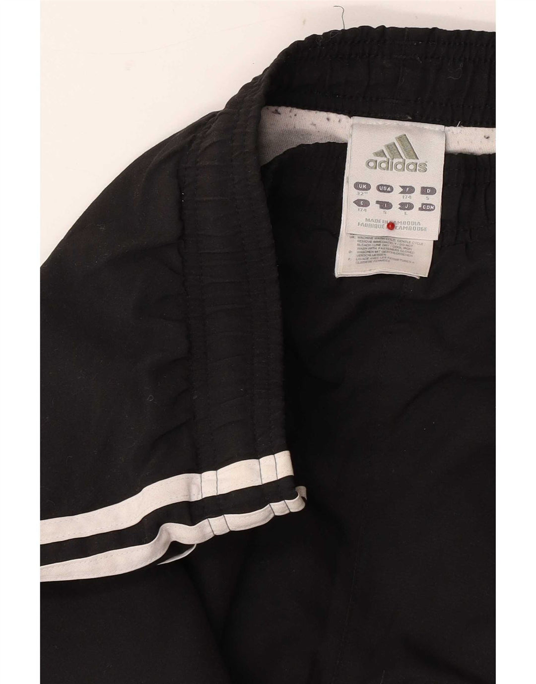 Pantaloni de trening pentru bărbați Adidas Pantaloni de jogging Mediu Negru Poliester Sport
