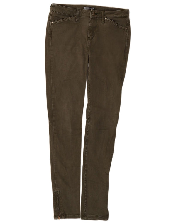 Blugi skinny pentru femei Tommy Hilfiger US 8 Medium W28 L30 Kaki Bumbac