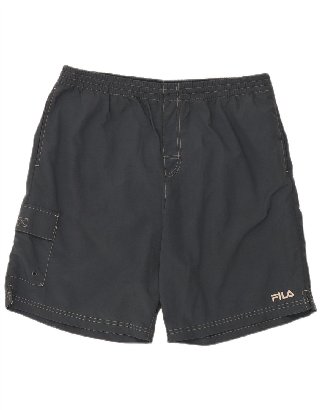 Pantaloni scurți sport Fila pentru bărbați XL Gri Poliamidă