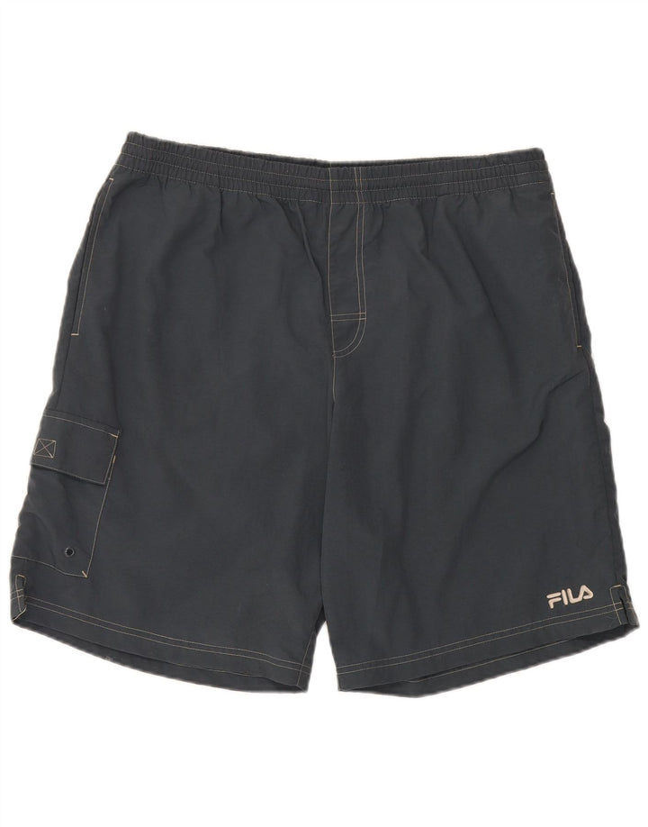 Pantaloni scurți sport Fila pentru bărbați XL Gri Poliamidă