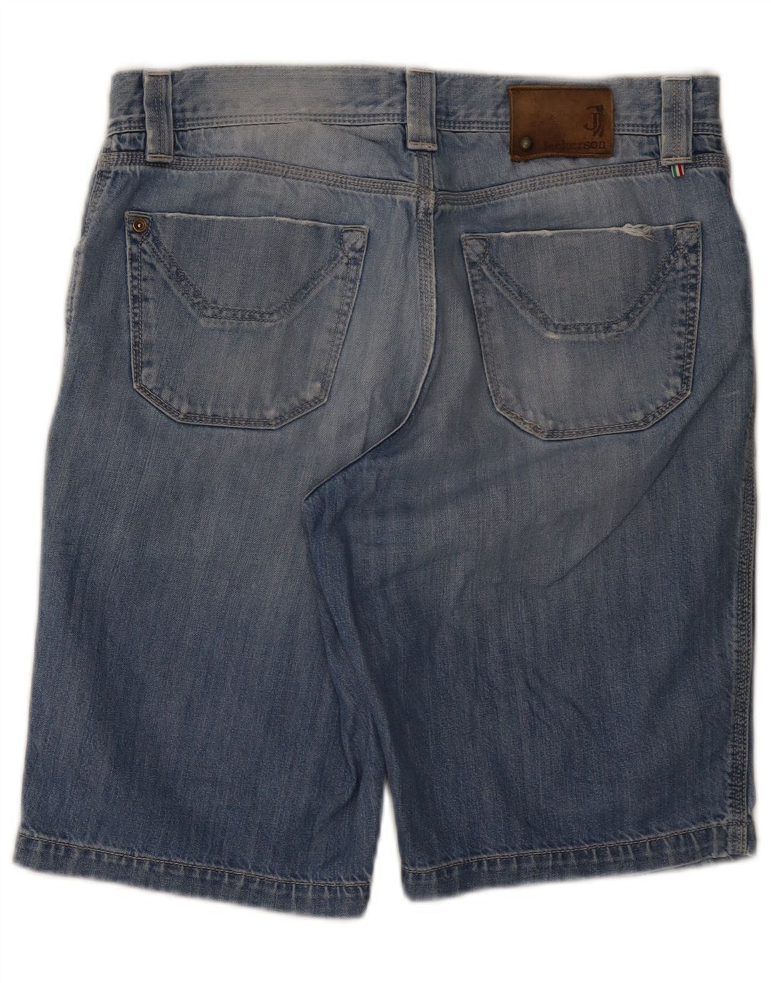 Pantaloni scurți din blugi pentru bărbați Jeckerson W33 Medium Blue