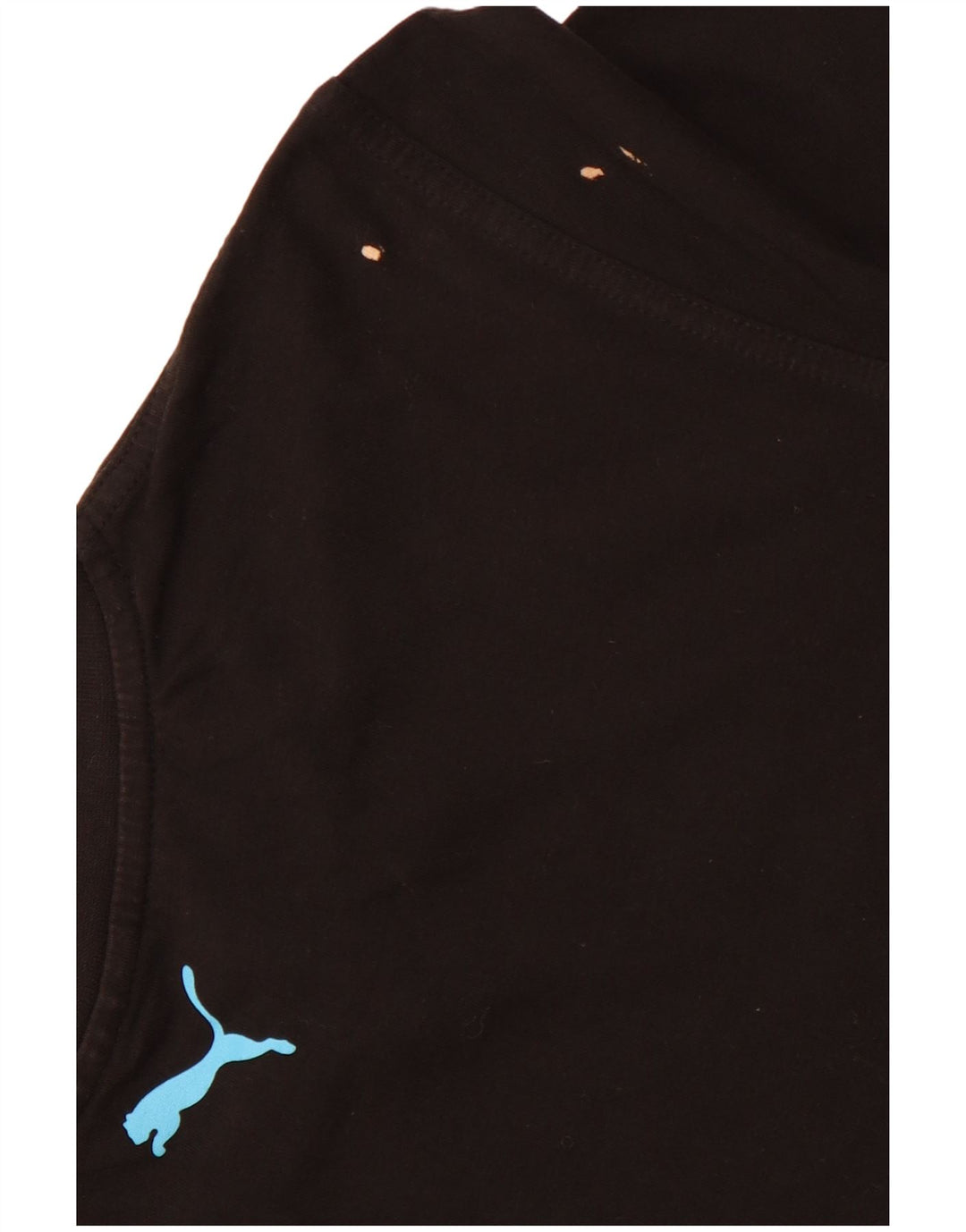 Tricou grafic PUMA pentru femei Top UK 10 Small Black Bumbac