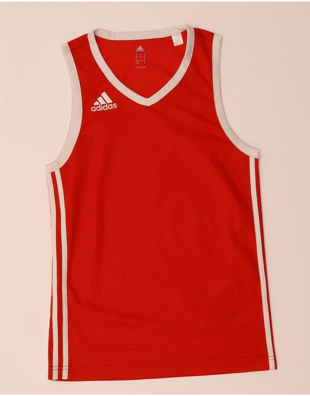Vestă pentru bărbați ADIDAS XS Poliester roșu
