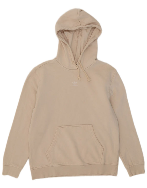 Pulover Adidas pentru femei, UK 12, bumbac, bej mediu