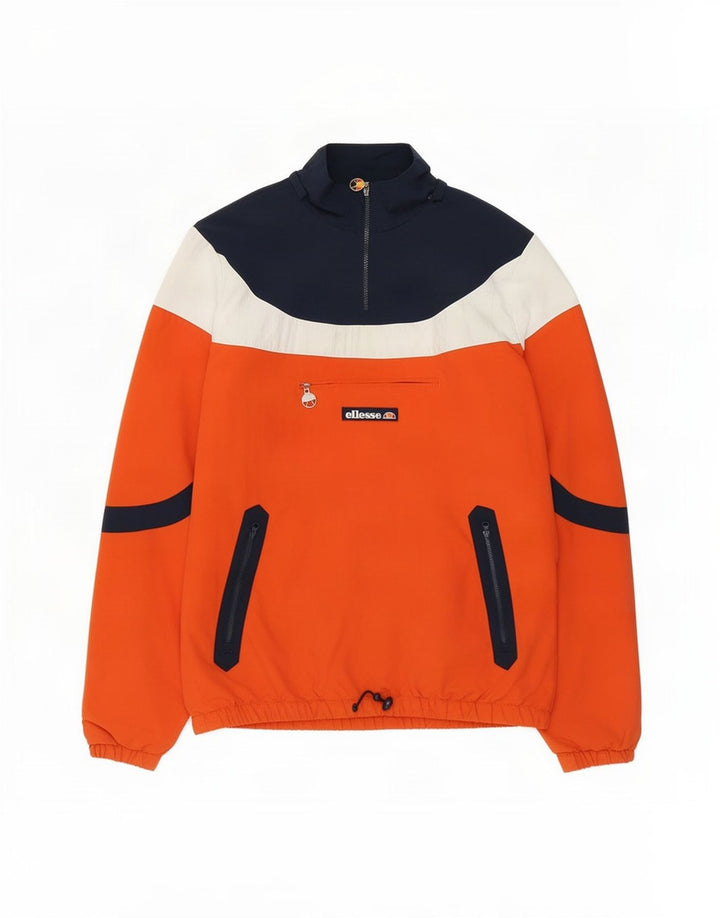 Trening pentru bărbați Ellesse, jachetă de top, portocaliu mediu, color block