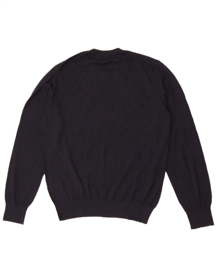 Pulover pentru bărbați Dolce & Gabbana cu gât crew pulover IT 50 Medium Bleumarin