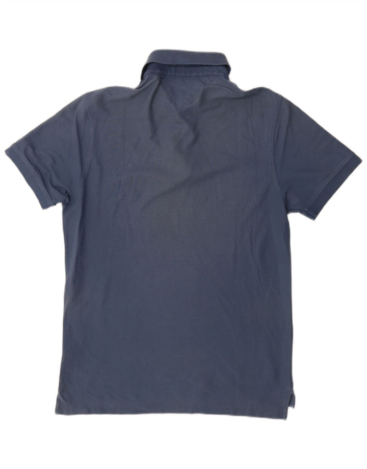 Tricou polo TOMMY HILFIGER pentru bărbați, mare, albastru, bumbac