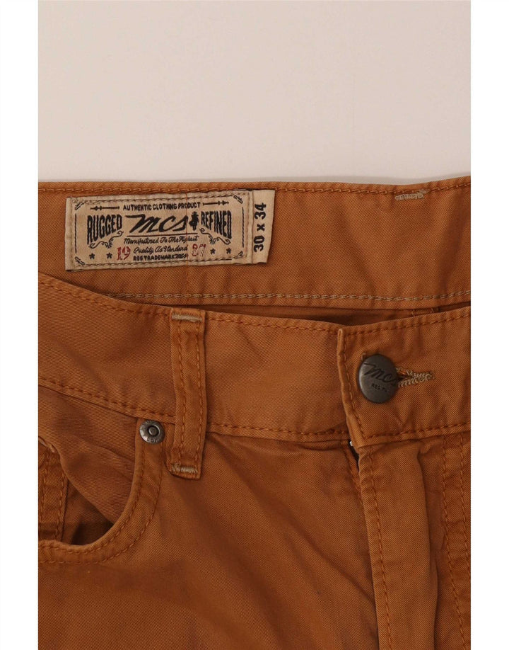 Marlboro Classics Pantaloni obișnuiți, drepti, pentru bărbați, L30 L34, maro