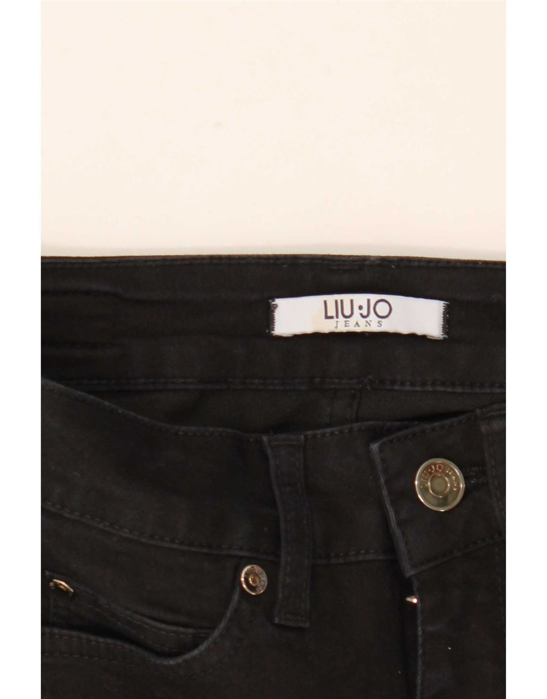 Blugi skinny pentru femei Liu Jo W22 L26 negri