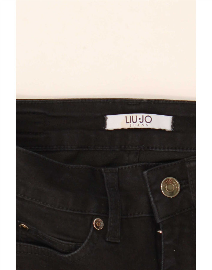Blugi skinny pentru femei Liu Jo W22 L26 negri