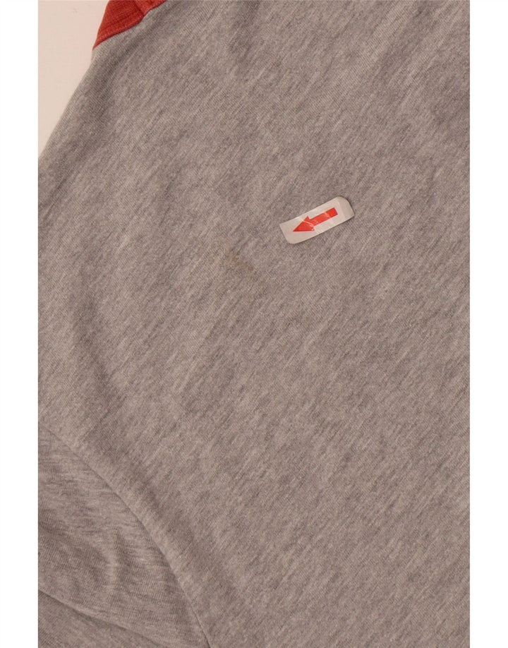Tricou pentru bărbați Penguin Top mare bumbac gri