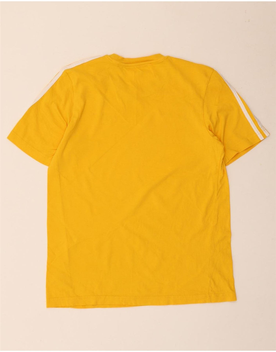 Tricou pentru bărbați Adidas Top Bumbac galben mediu