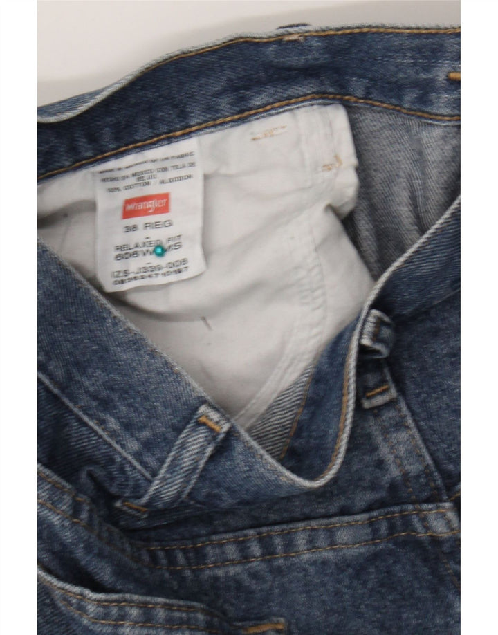 Pantaloni scurți din blugi pentru bărbați Wrangler W38 XL, bumbac albastru