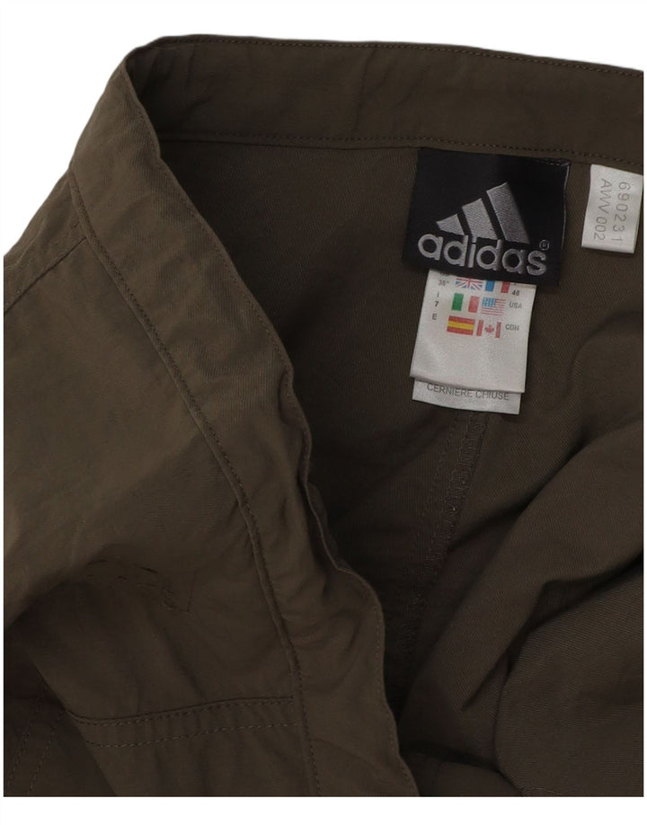 Pantaloni scurți cargo ADIDAS pentru bărbați W36 Poliester kaki mare
