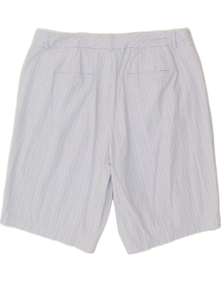 DOCKERS Womens Casual Shorts W36 Large  Blue Check Cotton Vintage Dockers and Second-Hand Dockers from Messina Hembry 